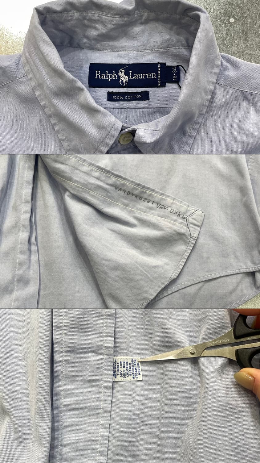 (16) POLO 폴로 랄프로렌 솔리드 셔츠 상품이미지8