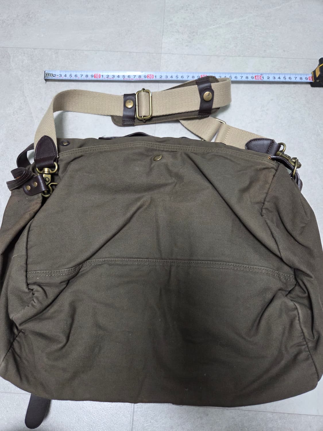GAP 빈티지 아메카지 캔버스 메신저백 상품이미지4