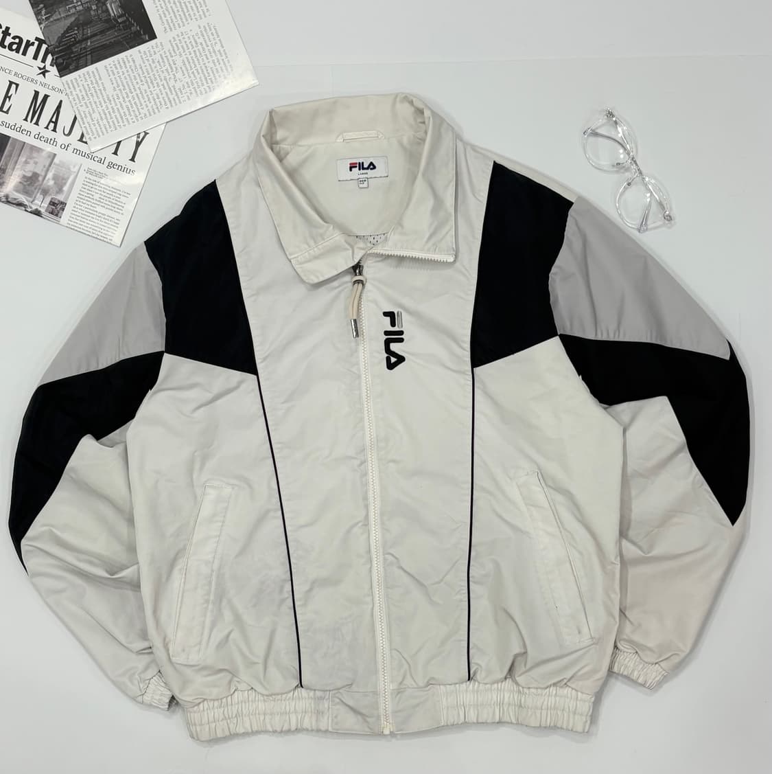 휠라 오버핏 이탈리아 바람막이 상품이미지2