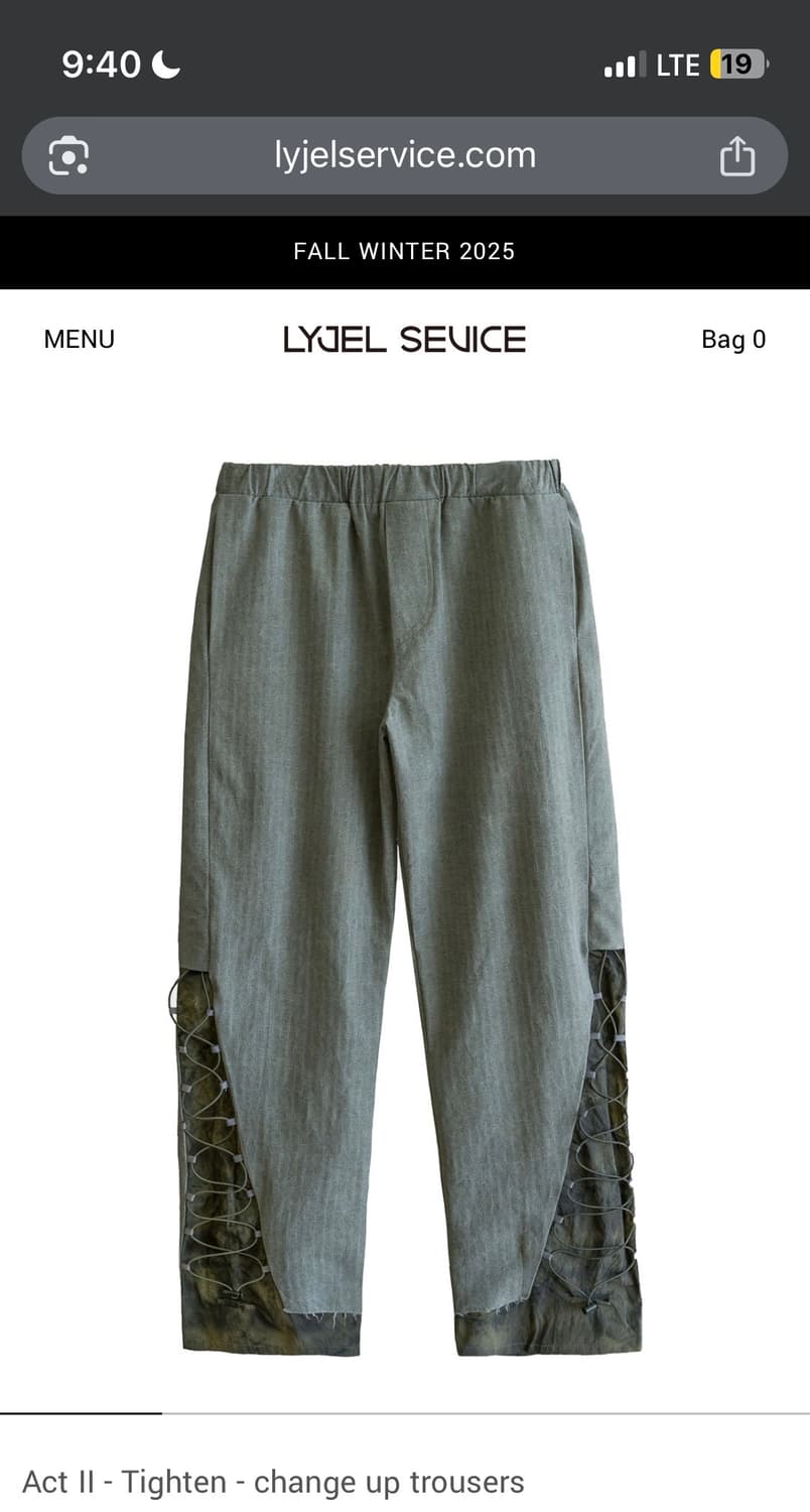 리젤서비스 Act Il - Tighten - change up 트라우저 상품이미지2