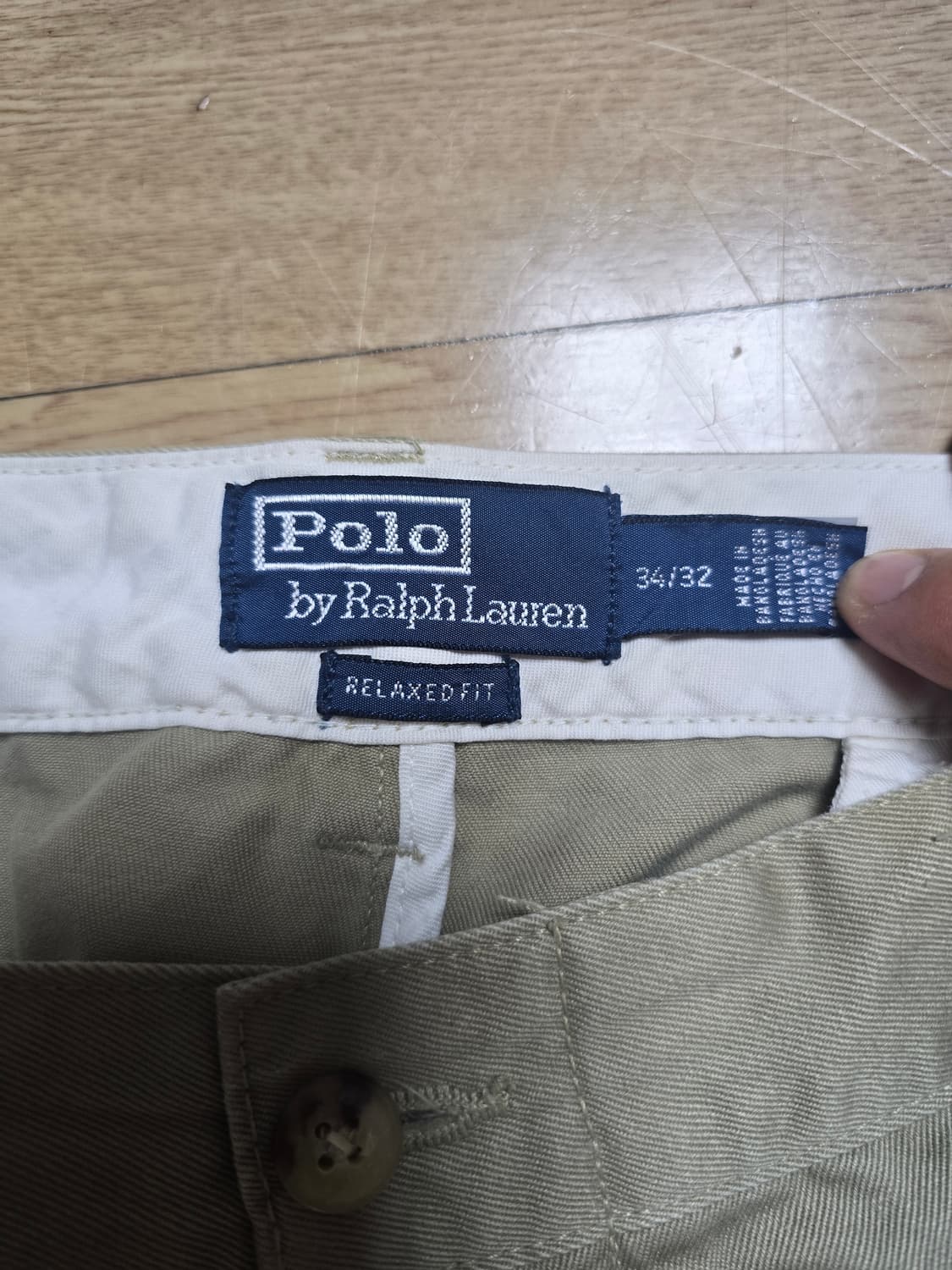 폴로 캡슐 크레스트 치노팬츠 34 상품이미지2
