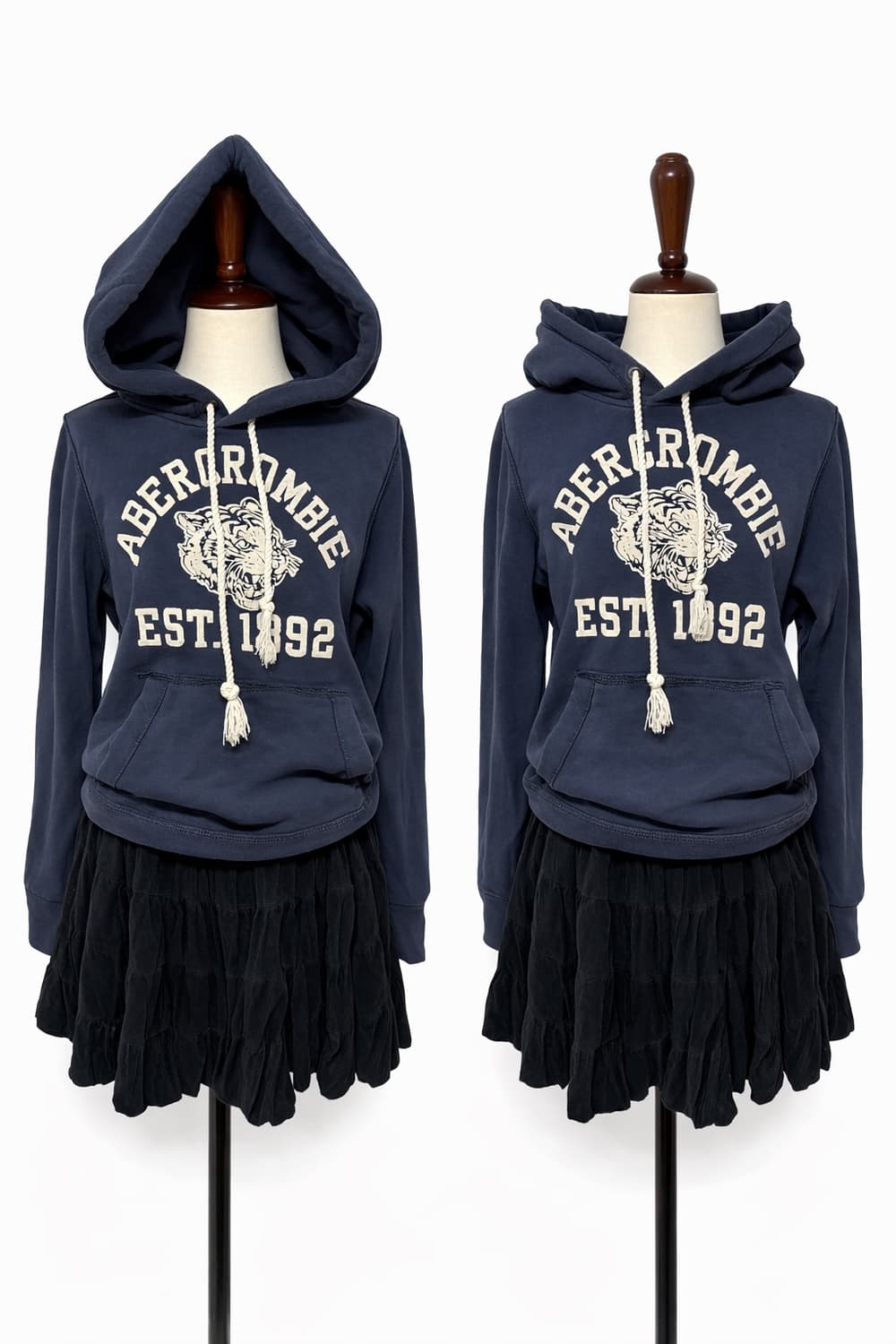 아베크롬비 EST1892 타이거 후드티 S 상품이미지1