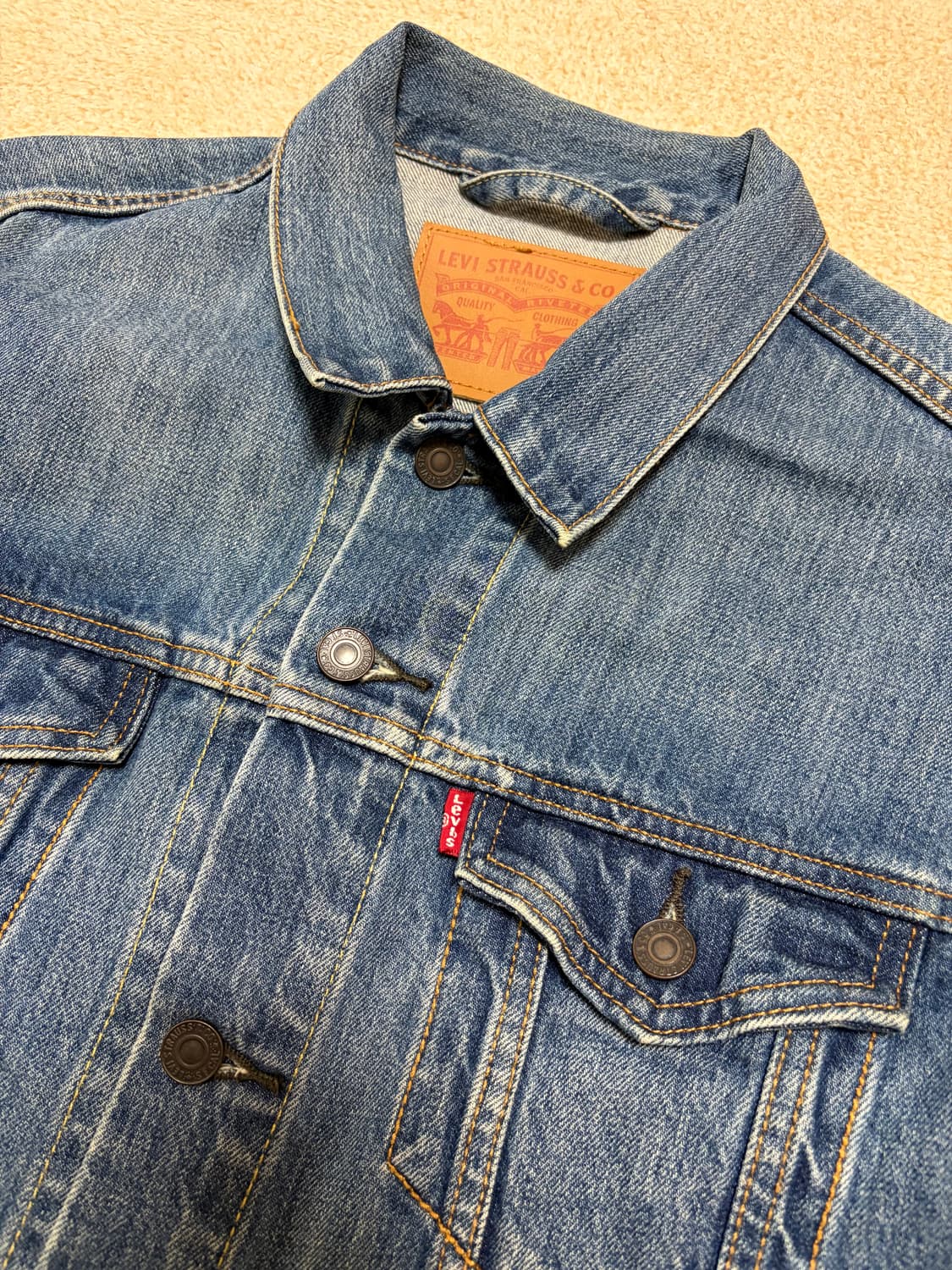 XL) 리바이스 데님 트러커 자켓 청자켓 4세대 상품이미지2