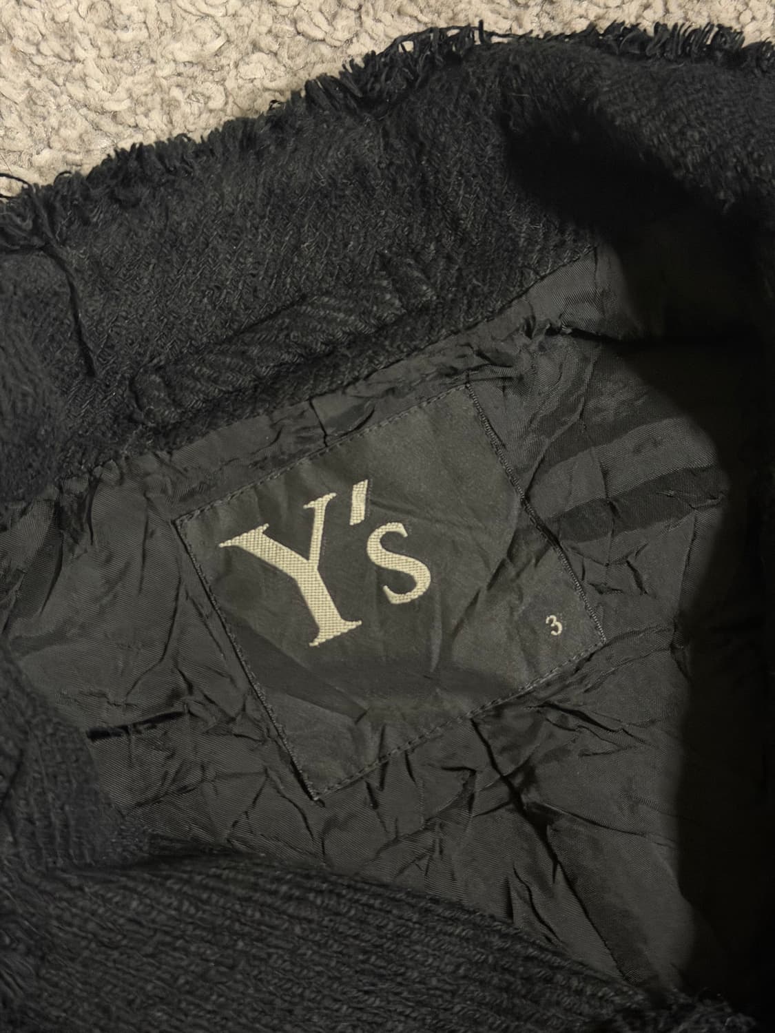 Y’s 컷오프 플랩 포켓 자켓 상품이미지5