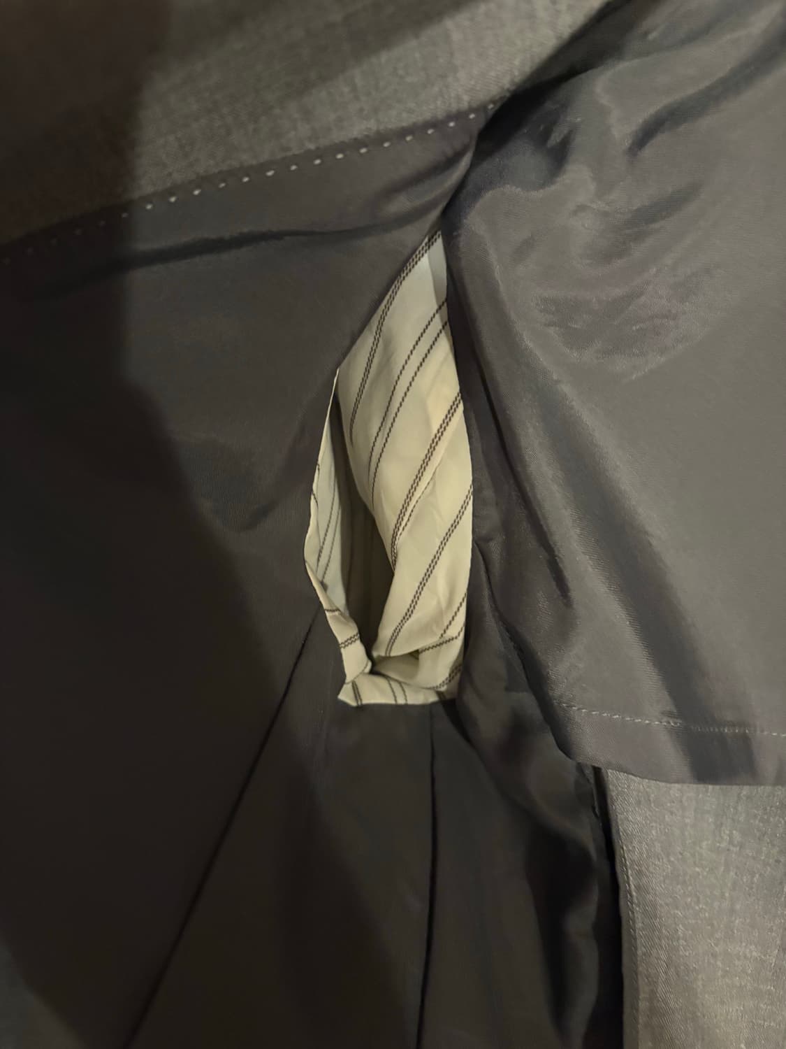 🩶 Theory 띠어리그레이 미니멀 자켓 (사이즈 2) 상품이미지5