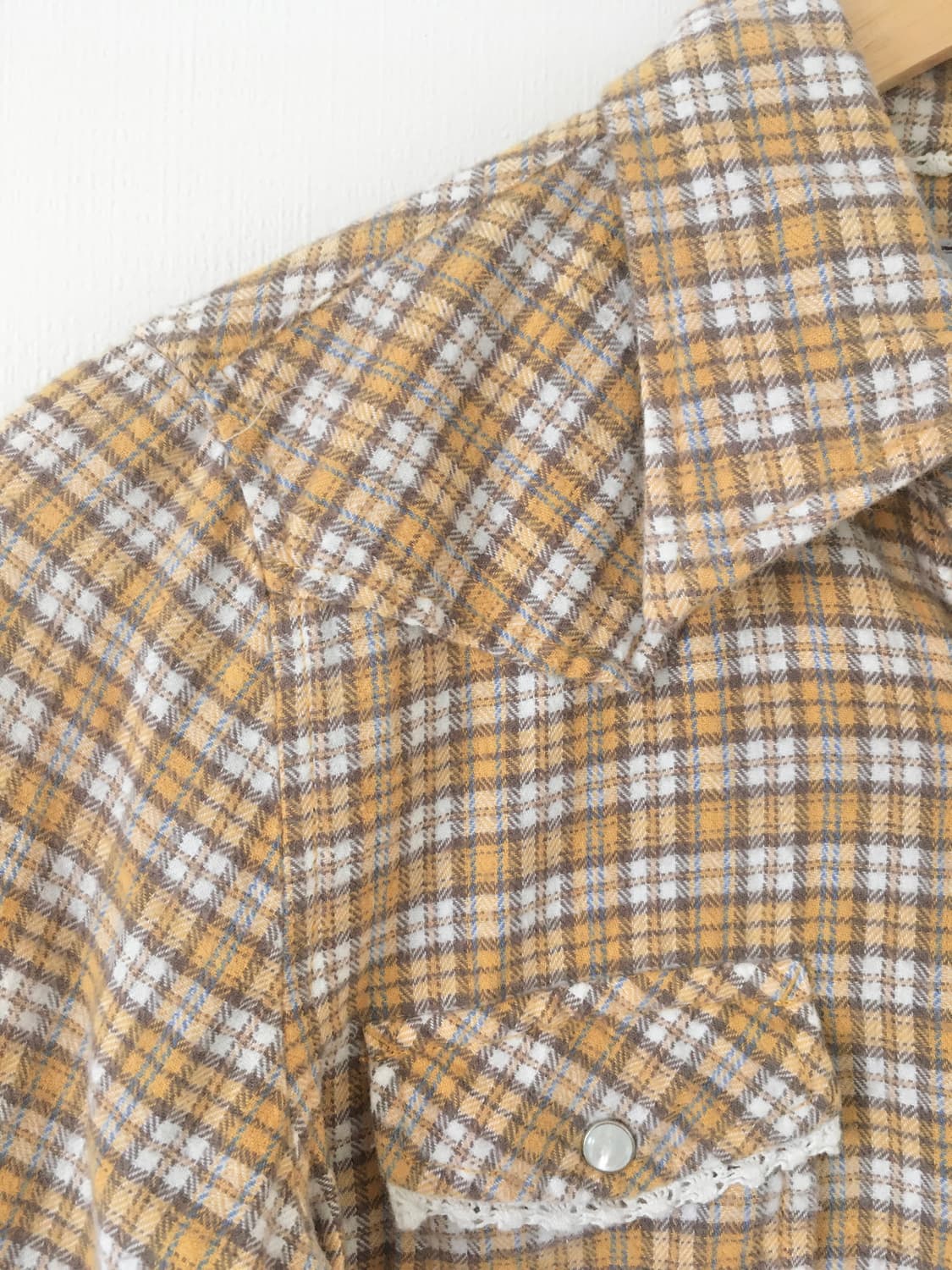 baby western check shirt 상품이미지7