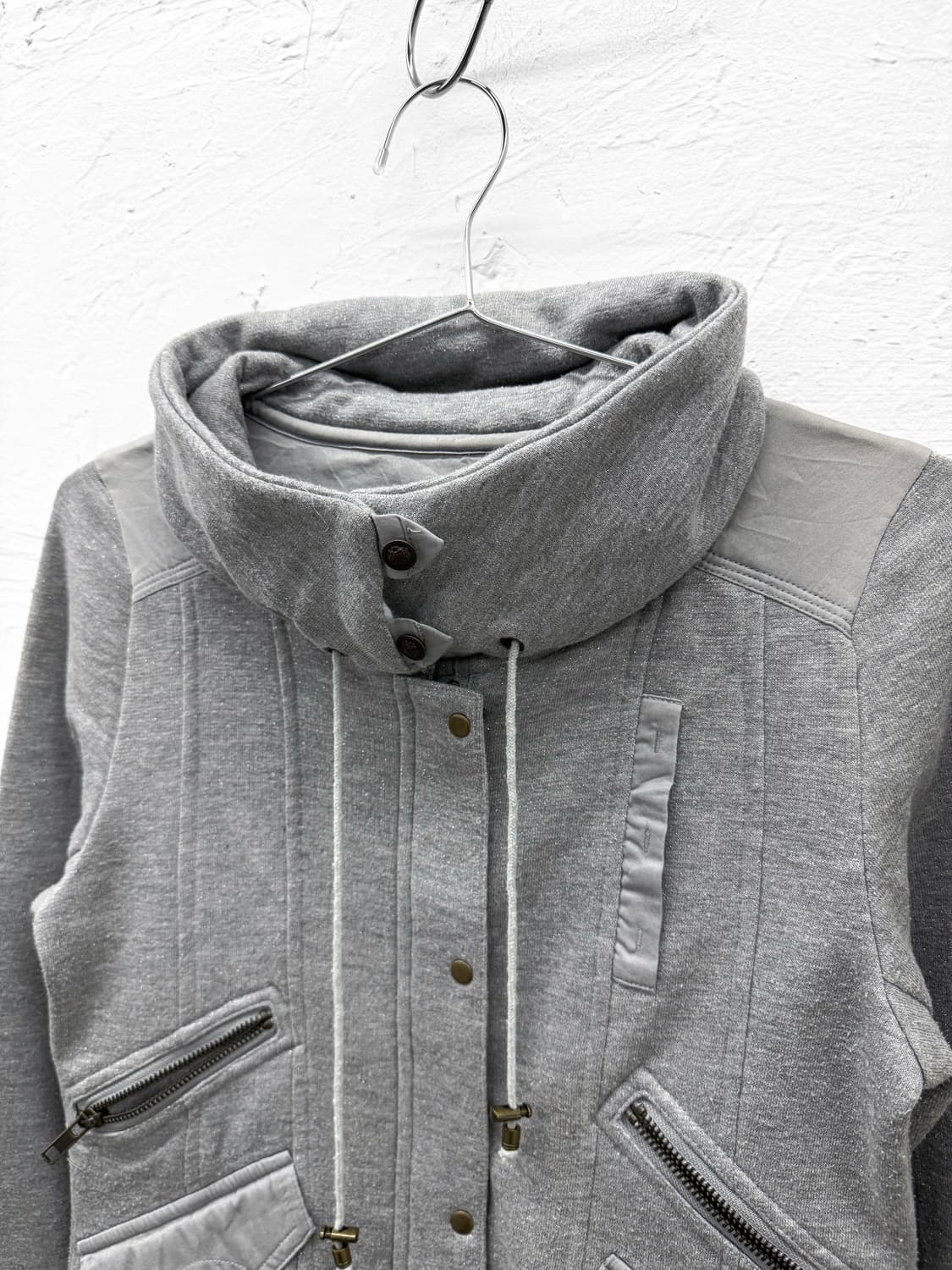 JPN 글리터 포켓 집업 자켓 상품이미지2