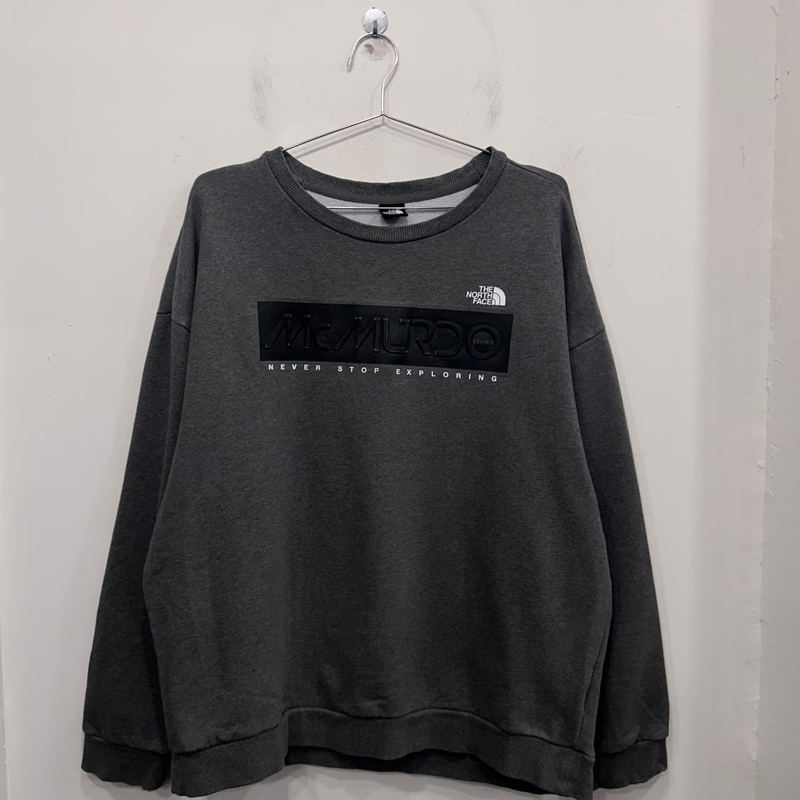 노스페이스 맥머도시리즈 코튼 맨투맨 상품이미지2