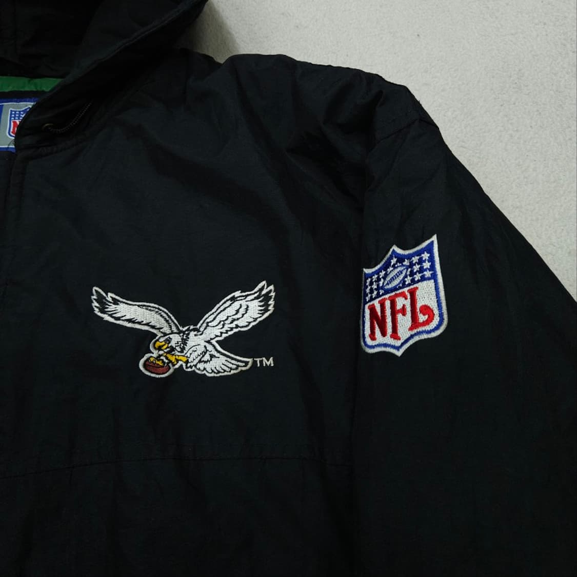 스타터 nfl 필라델피아 이글스 자켓 L 상품이미지5