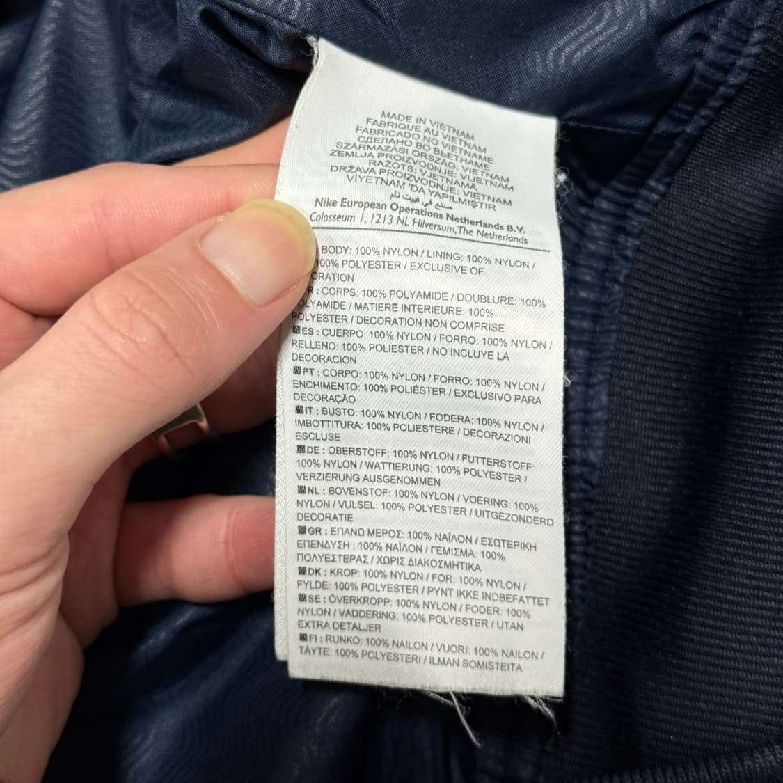 나이키 스몰 스우시 퀼팅 경량 패딩 자켓 상품이미지7