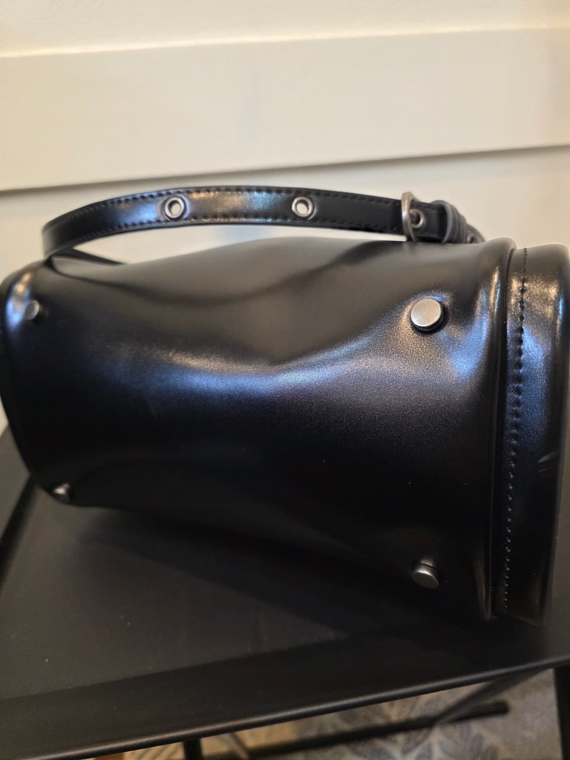 레더리 빈티지 체인 숄더백 상품이미지8