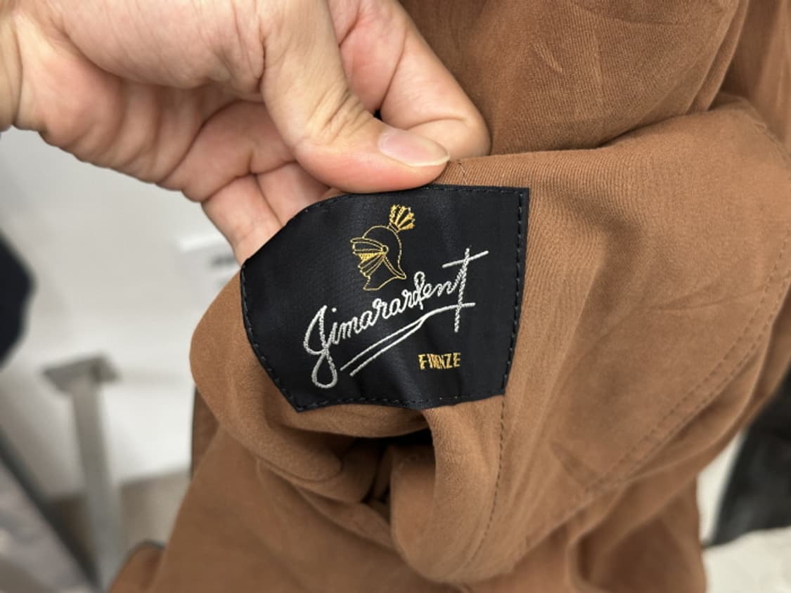 GIMARAR DENT FIRENZE 레더 카코트 (XL) 상품이미지8