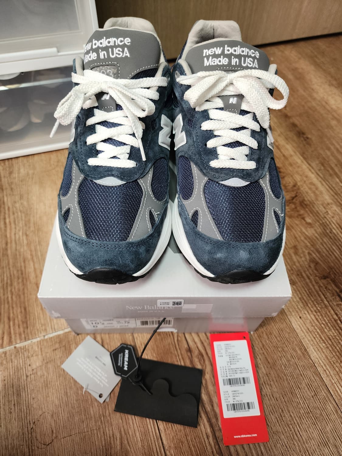 [285] 뉴발란스 993 메이드 인 USA 네이비 상품이미지1