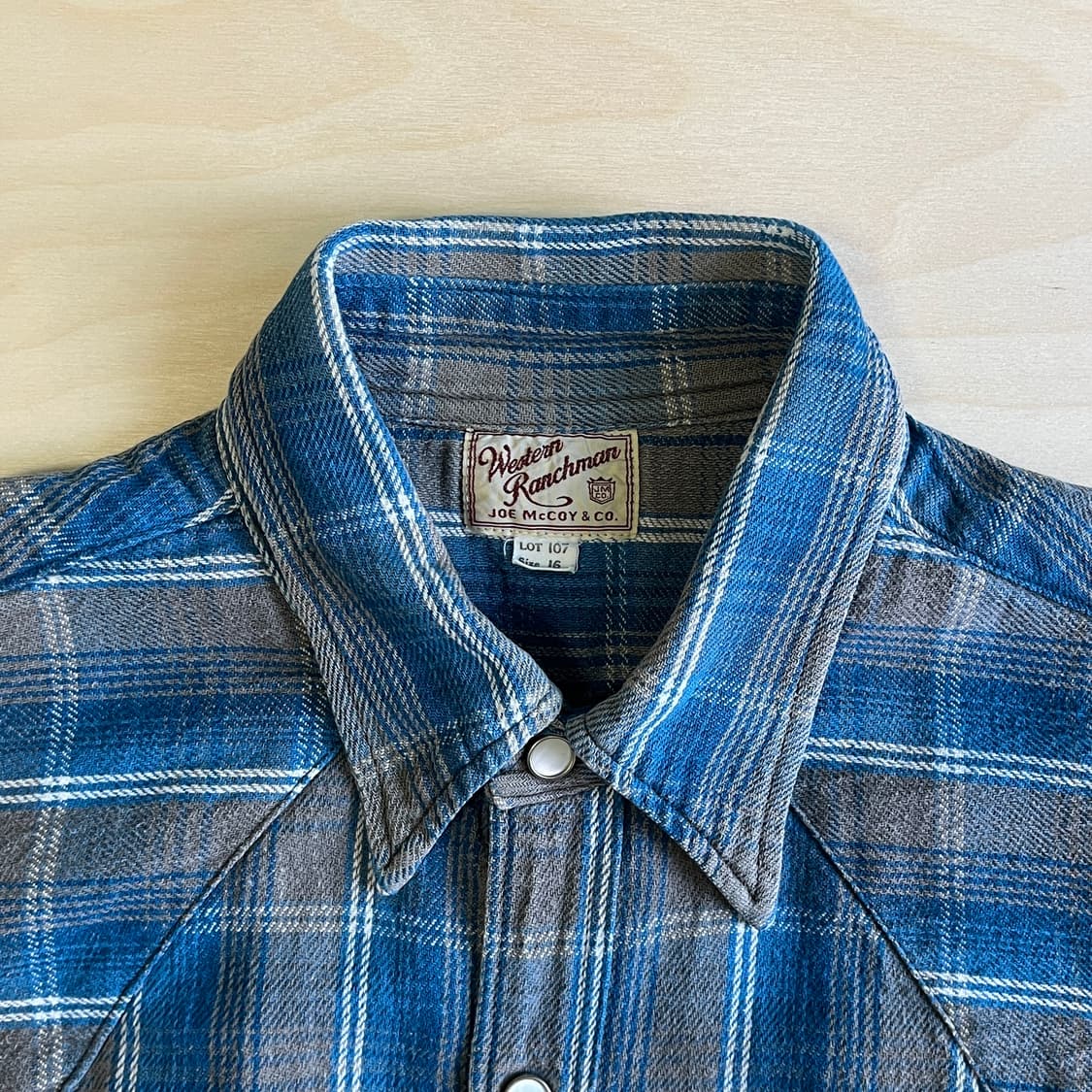 Joe Mccoy western ranch shirts ( ~97) 상품이미지2