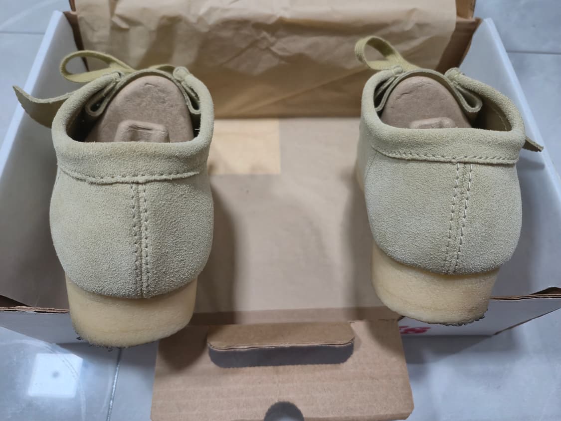 [255] 클락스 왈라비 메이플 스웨이드 (실착 2회/A+급) 상품이미지4