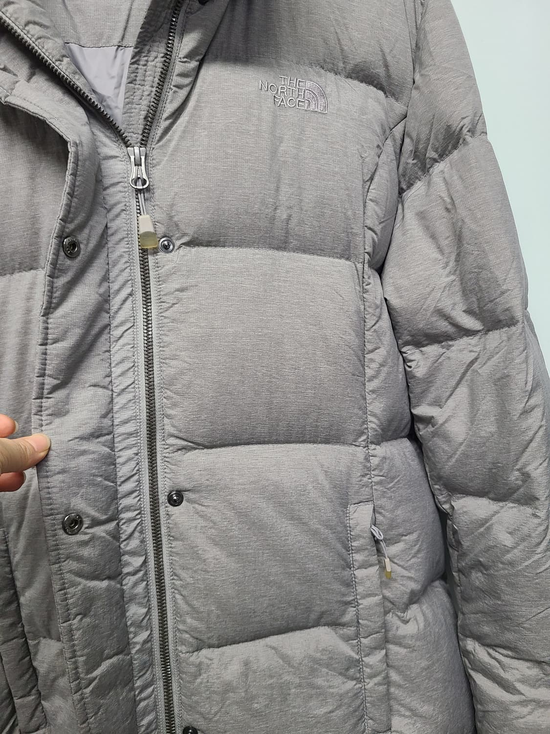 노스페이스 구스다운 롱패딩 여성 105 상품이미지3