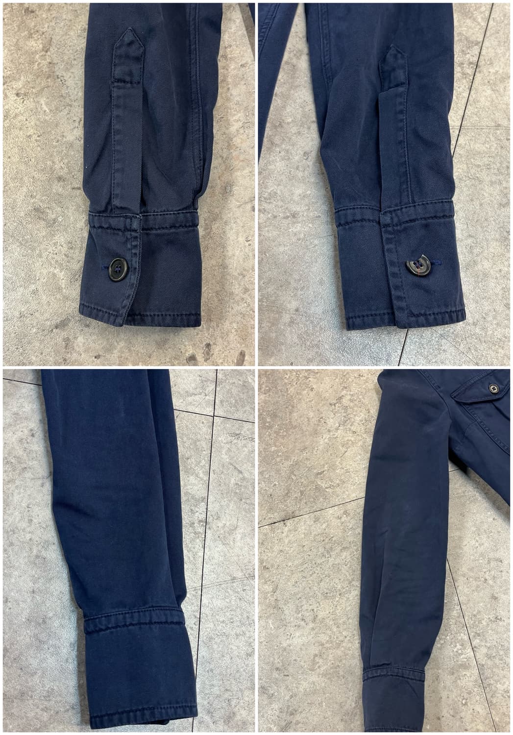 이자벨마랑 에투알 코튼 워크 자켓 네이비 #csz2195 상품이미지10