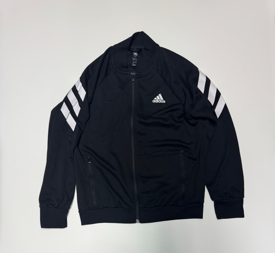 여성 아디다스 삼선 져지 블루종 집업 150 상품이미지1