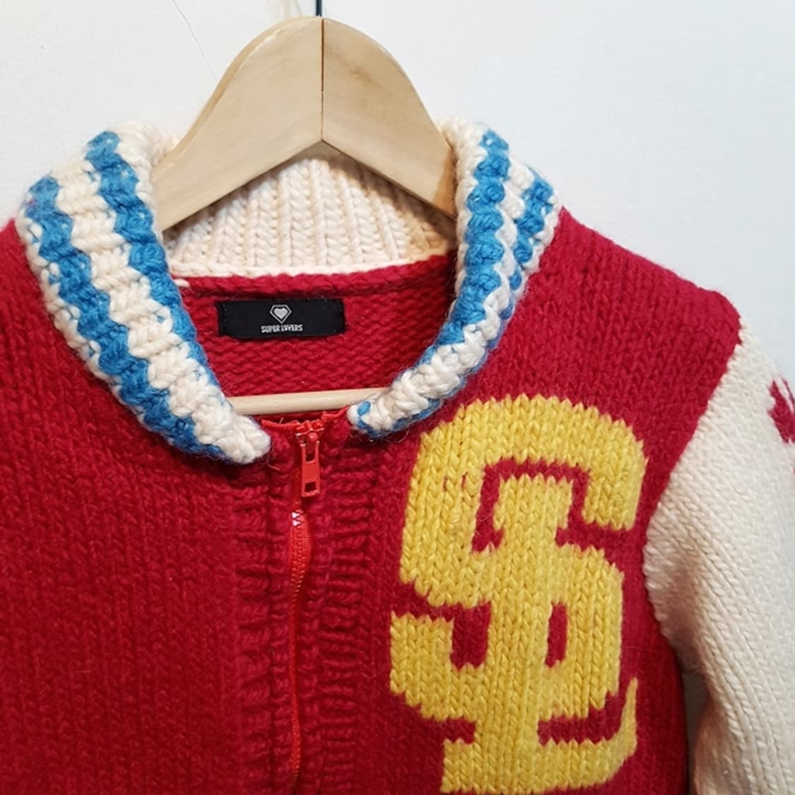 SUPER LOVER 니트 자켓 상품이미지2