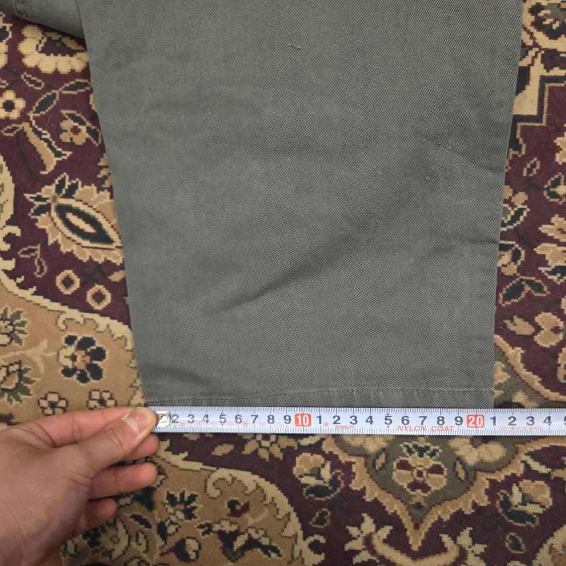 그라미치 팬츠 그레이 L 새상품 상품이미지8