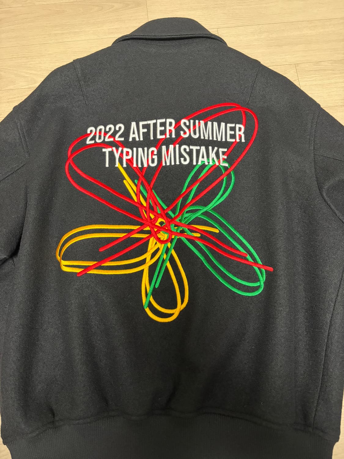 타이핑 미스테이크 22애프터썸머 블루종 M 상품이미지5