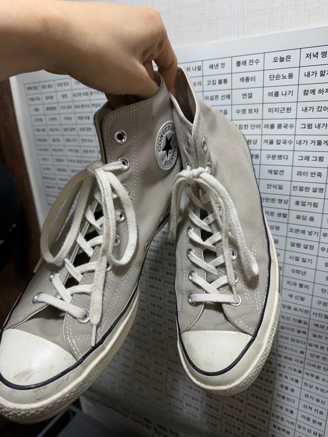 컨버스 척테일러 하이 그레이 280 상품이미지3