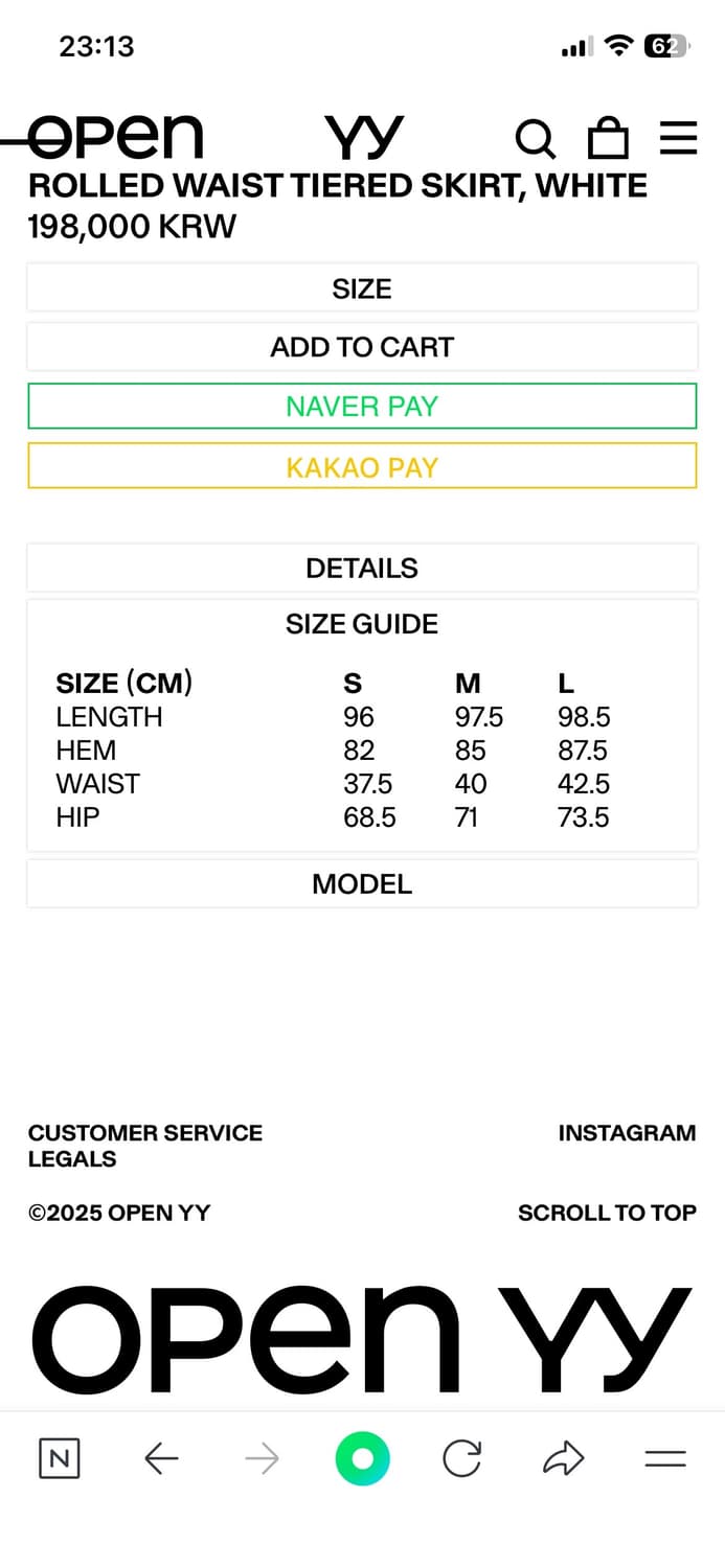 openyy 오픈와이와이 스커트 상품이미지2