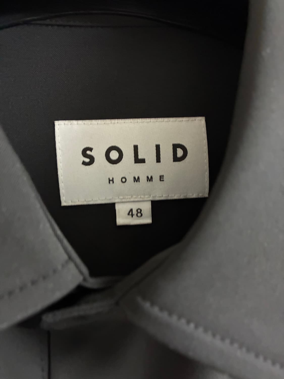 (새상품) 솔리드옴므 자켓 48사이즈 상품이미지3