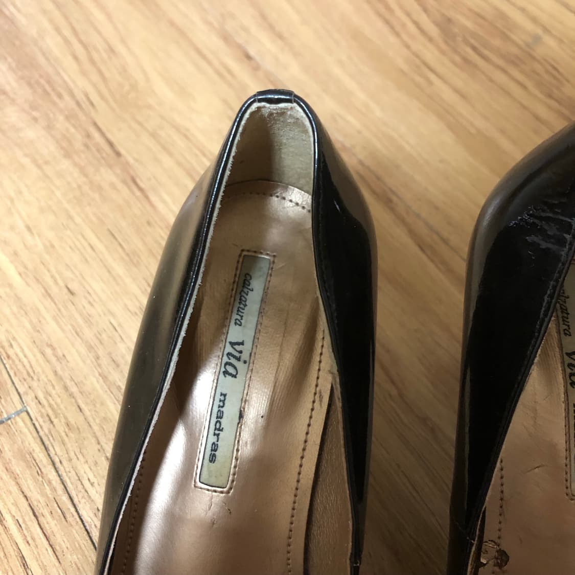 에나멜 블랙 구두 👩🏻‍🦱  상품이미지4