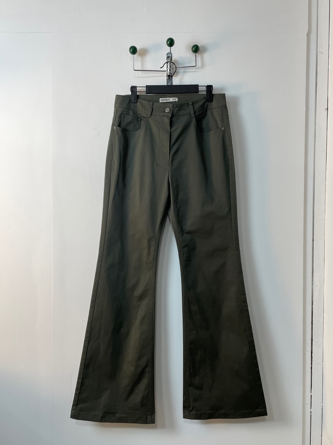 오픈 와이와이 루즈 부츠 컷 팬츠  상품이미지1