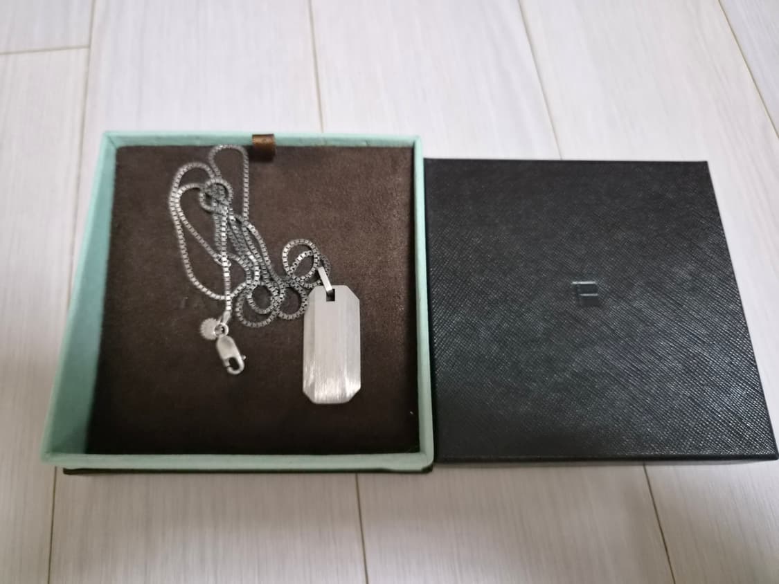 영국명품브랜드 타테오시안 티타늄 목걸이 유니섹스 상품이미지1