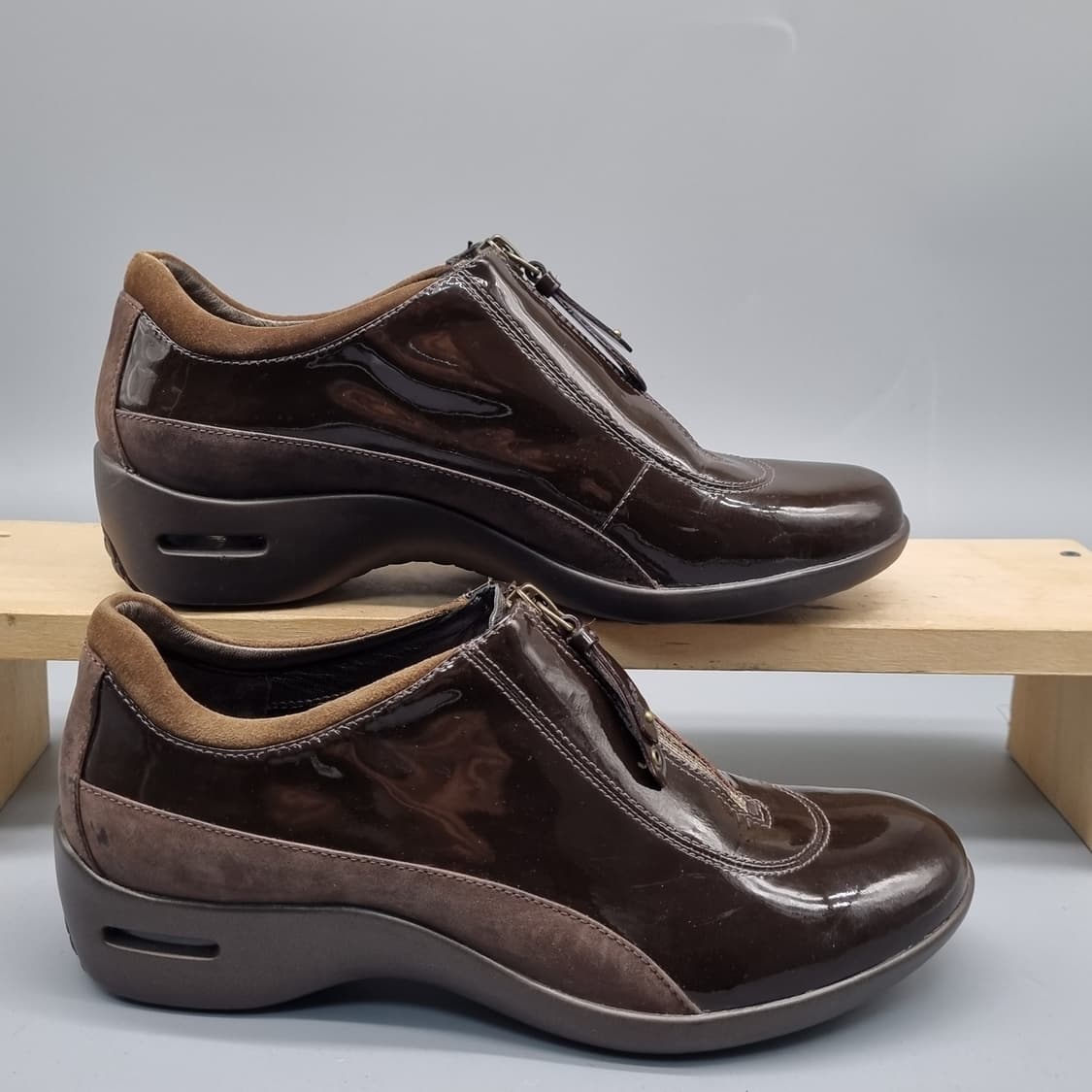 콜한 가죽 여성로퍼7 240 굽4 상품이미지1