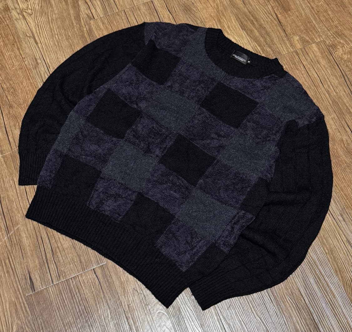 mr.junko 알파카 혼합 니트 스웨터 상품이미지1