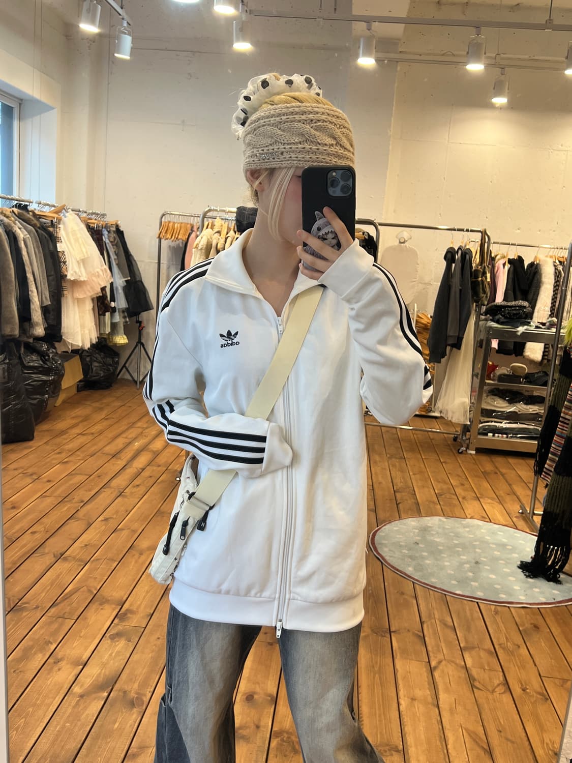 아디다스 파이어버드 화이트 져지 상품이미지4