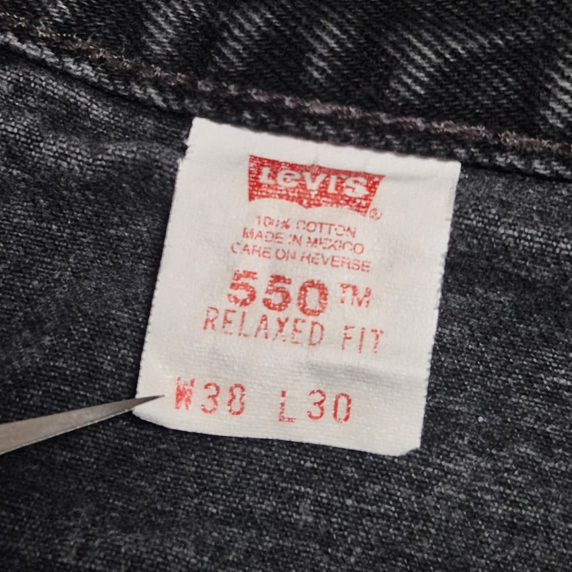 [38]90s MEXCO Made 리바이스 550 -380 상품이미지4