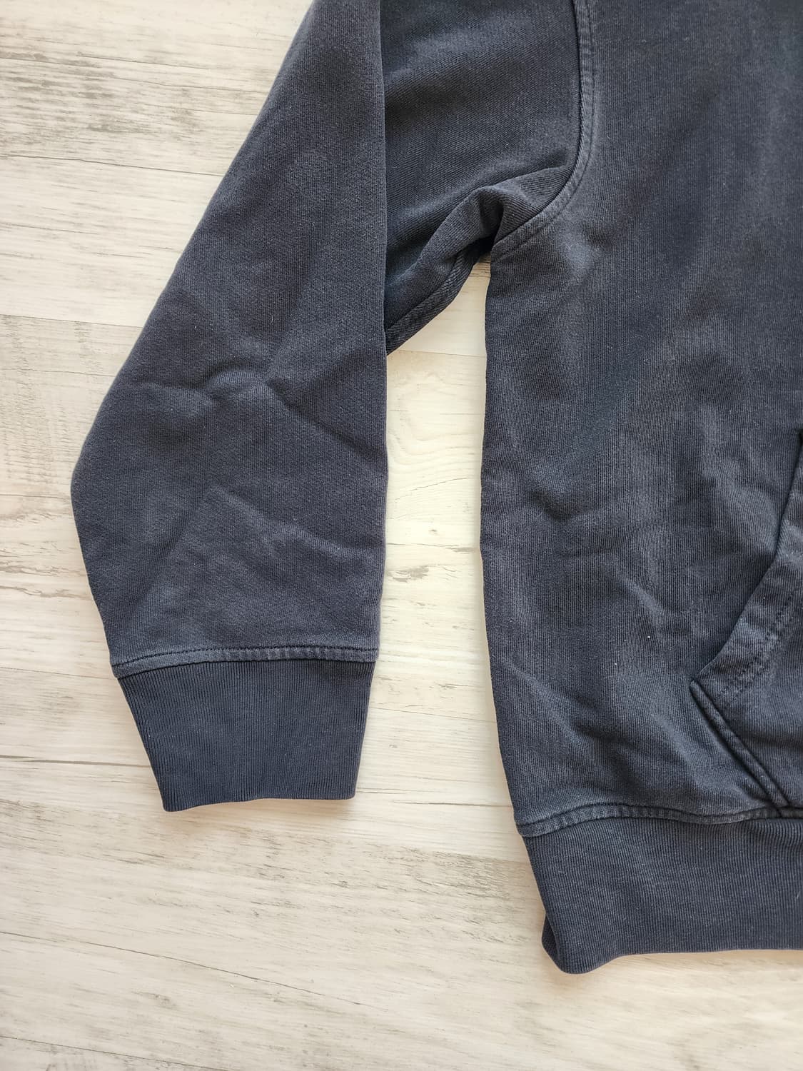 LEVIS 리바이스 블랙 그레이 후드티셔츠 하프집업 XL(100~105) 상품이미지3