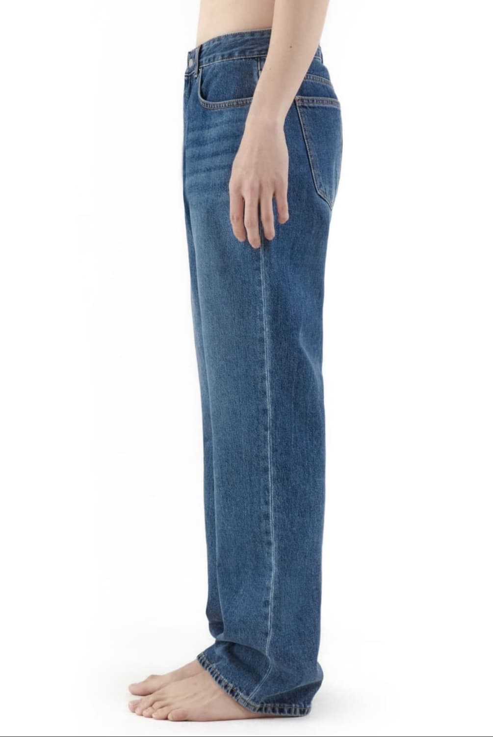 유스 스트레이트 데님팬츠 S 상품이미지1