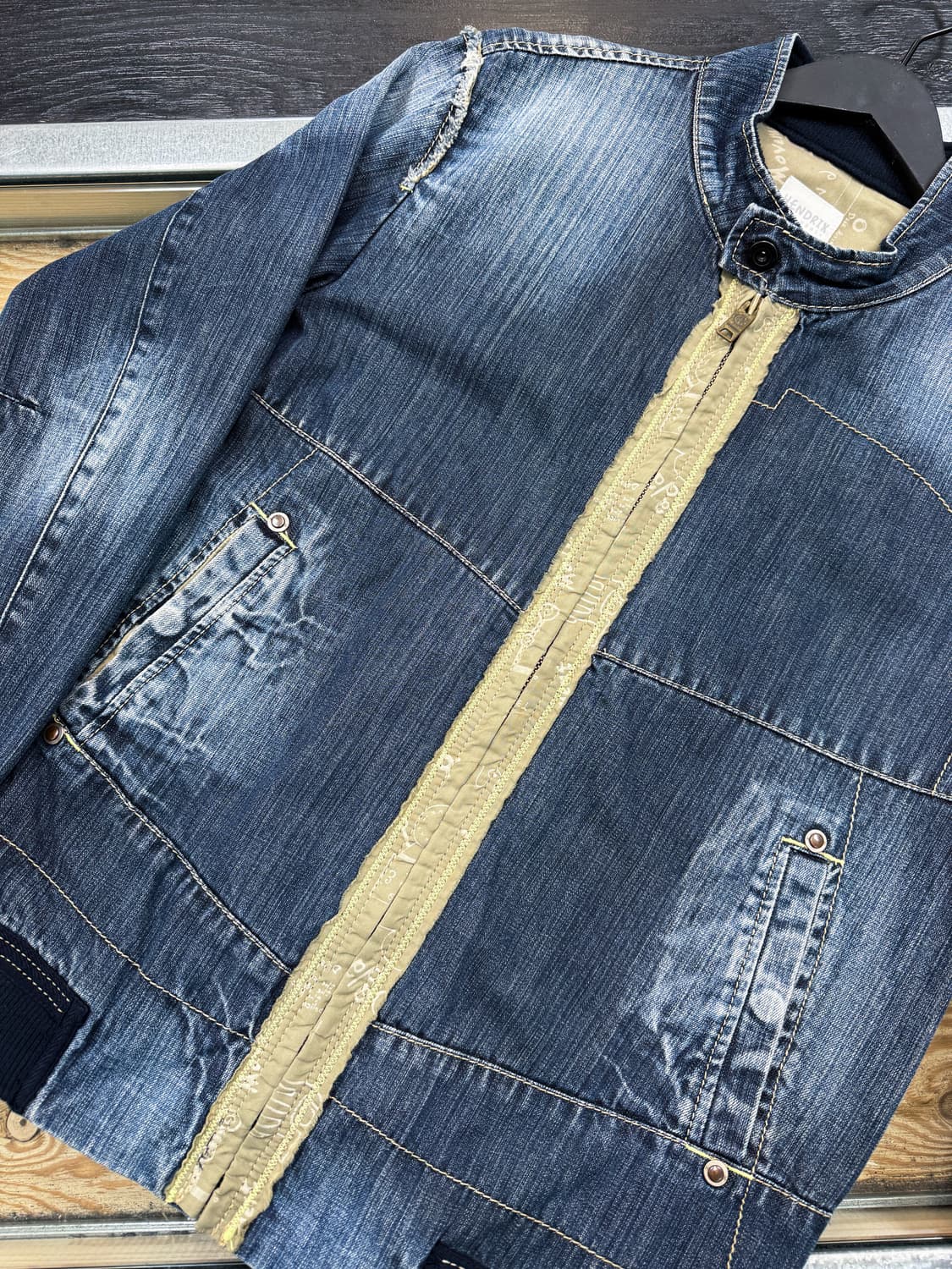 헨드릭스 Y2K 데님 집업 자켓 상품이미지4