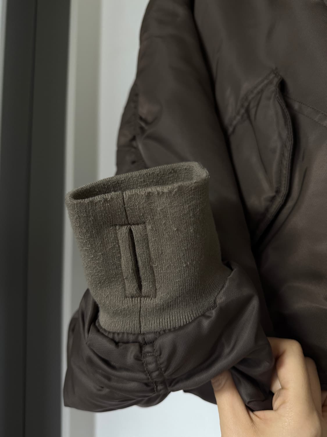 YESEYESEE Reversible Fur Flight Jacket 상품이미지7