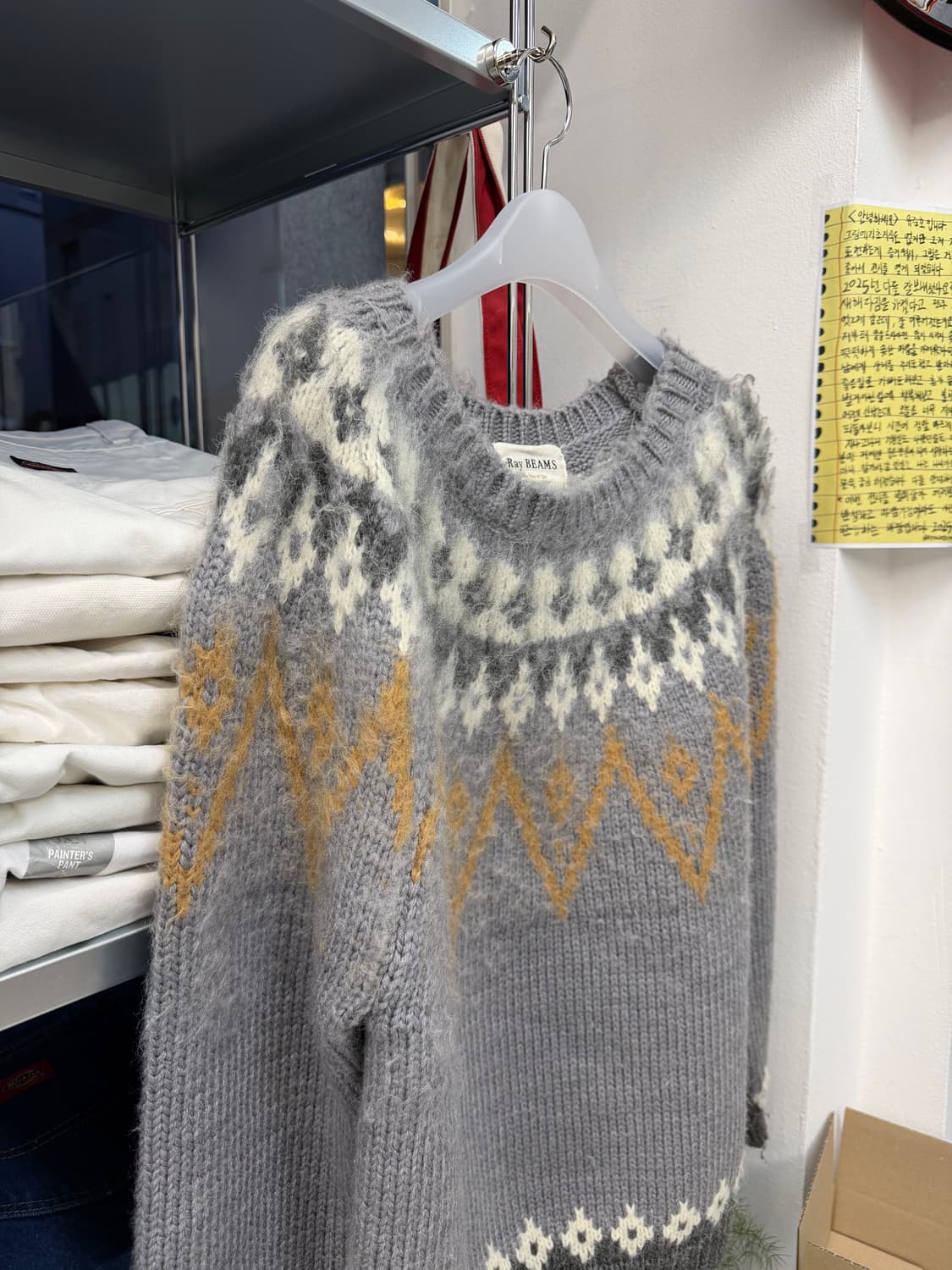 Ray Beams nordic knit 상품이미지3