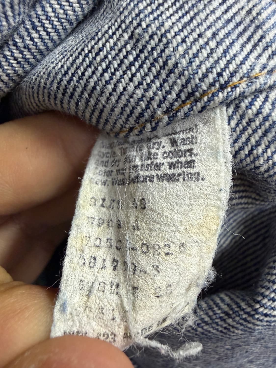 리바이스 빈티지 70506 데님 트러커 자켓 상품이미지4