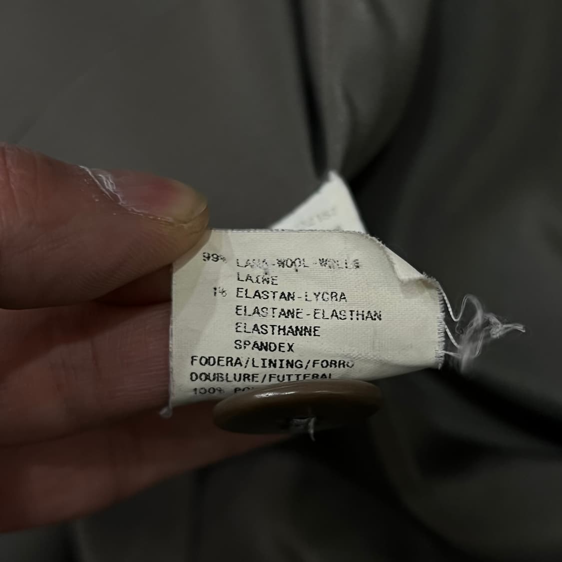  아르마니 꼴레지오니 니트카라 자켓 y14814 상품이미지8