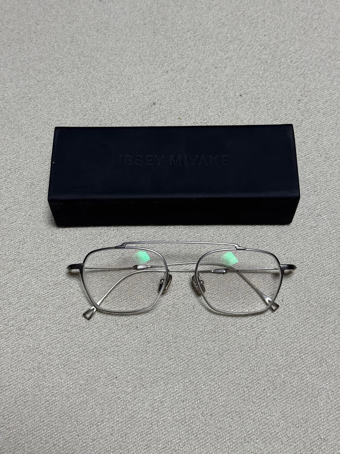 이세이미야케 금자안경 헥사곤 3 실버 상품이미지2