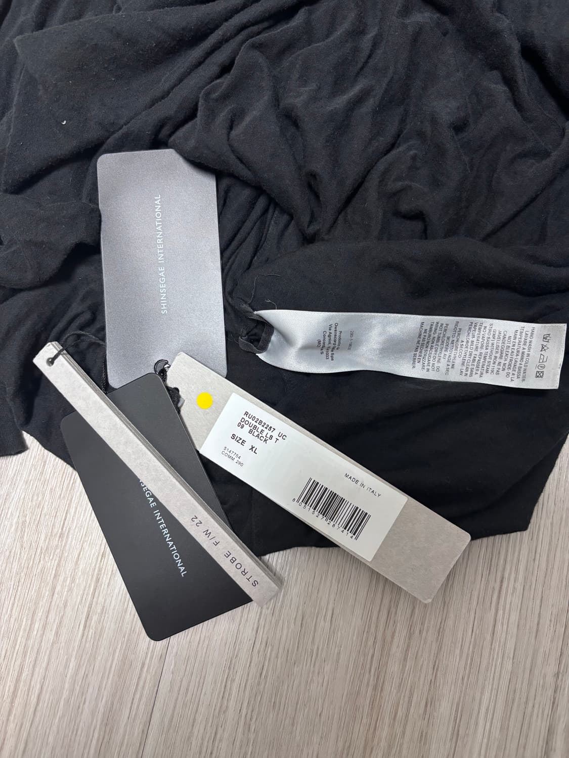 Rick owens double layer long sleeve Xl 상품이미지4