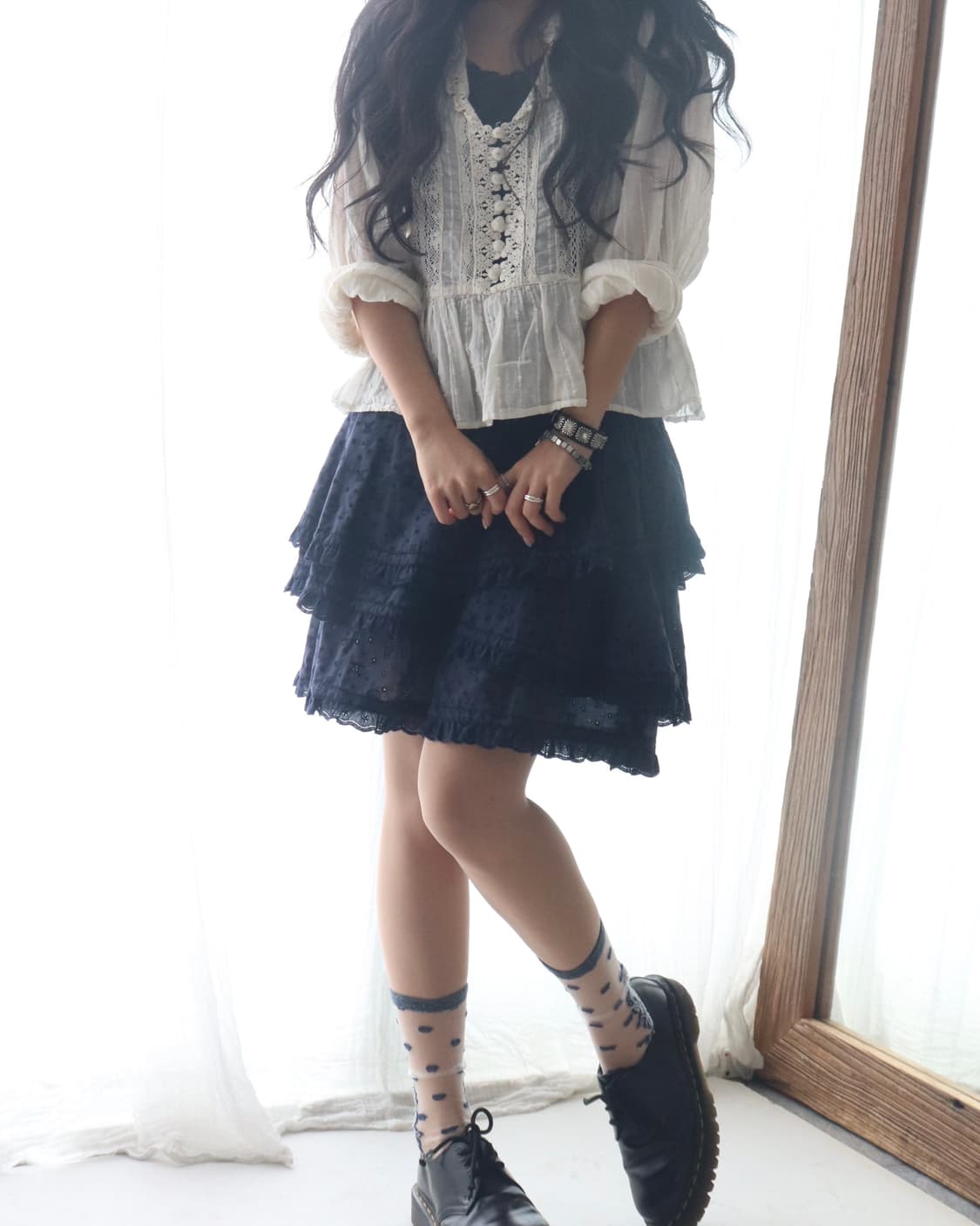 [Marc Jacobs] Skull Frill Mini Skirt  상품이미지1