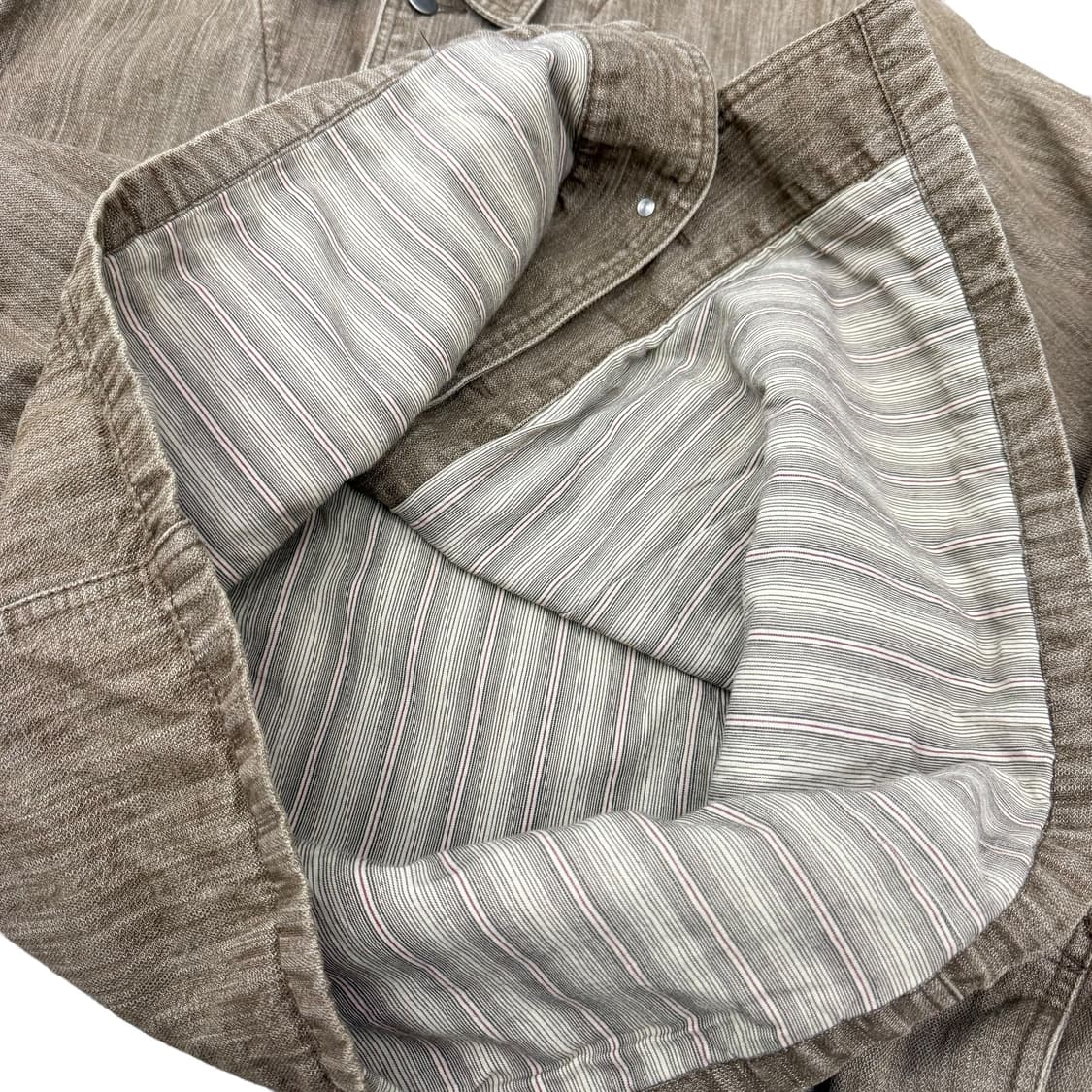 JPN 브라운 워싱 셔츠자켓 상품이미지8