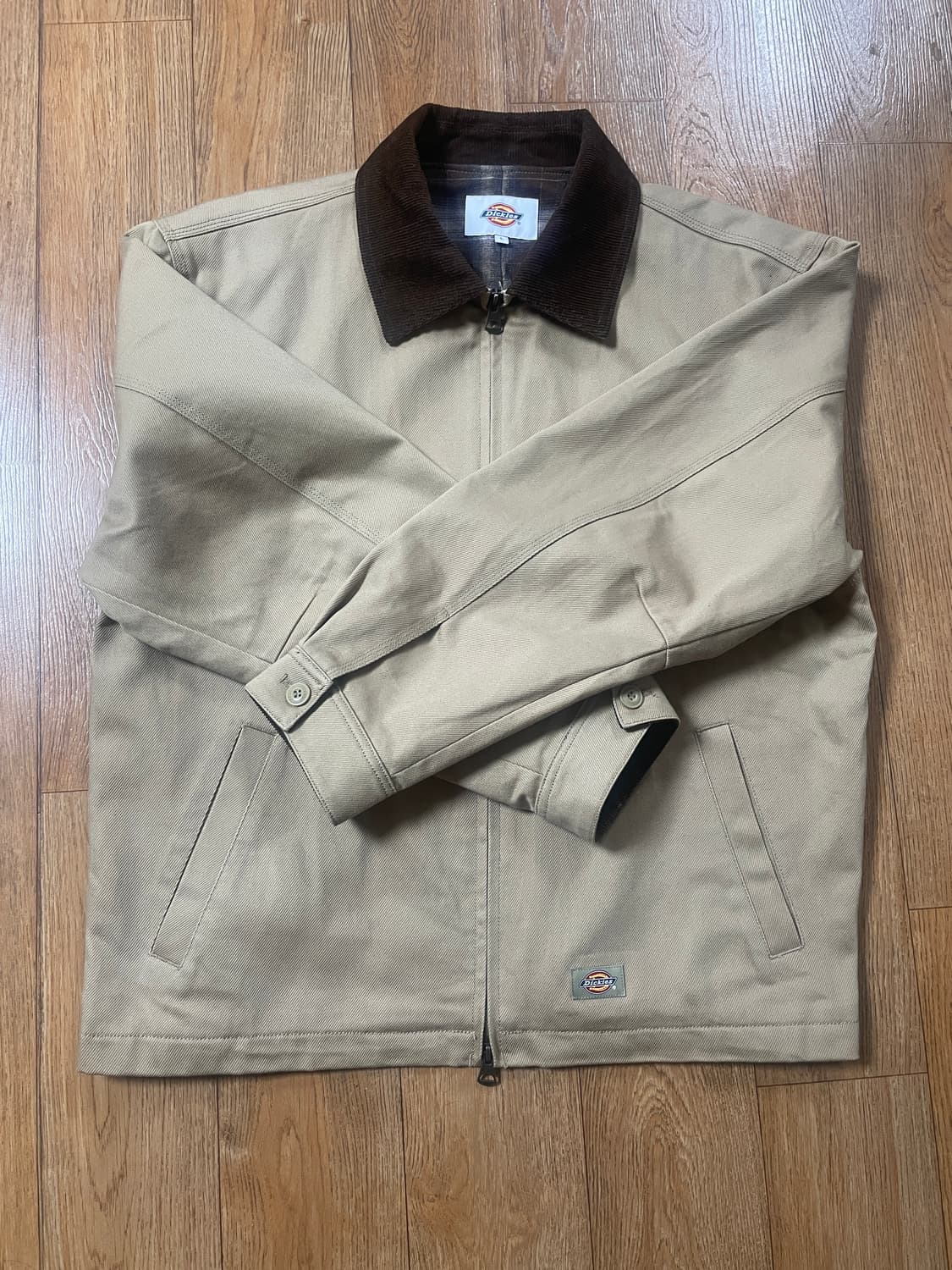 디키즈 트윌 워크 자켓 카키 L 새상품  상품이미지7