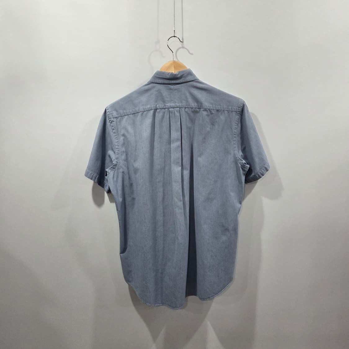 폴로랄프로렌 버튼다운 샴브레이 반팔셔츠 L 상품이미지5