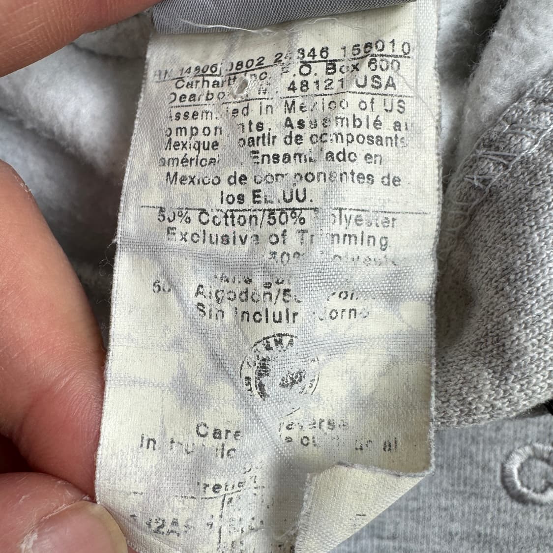 칼하트 OG 헤비웨이트 러셀맛 후드티 상품이미지7