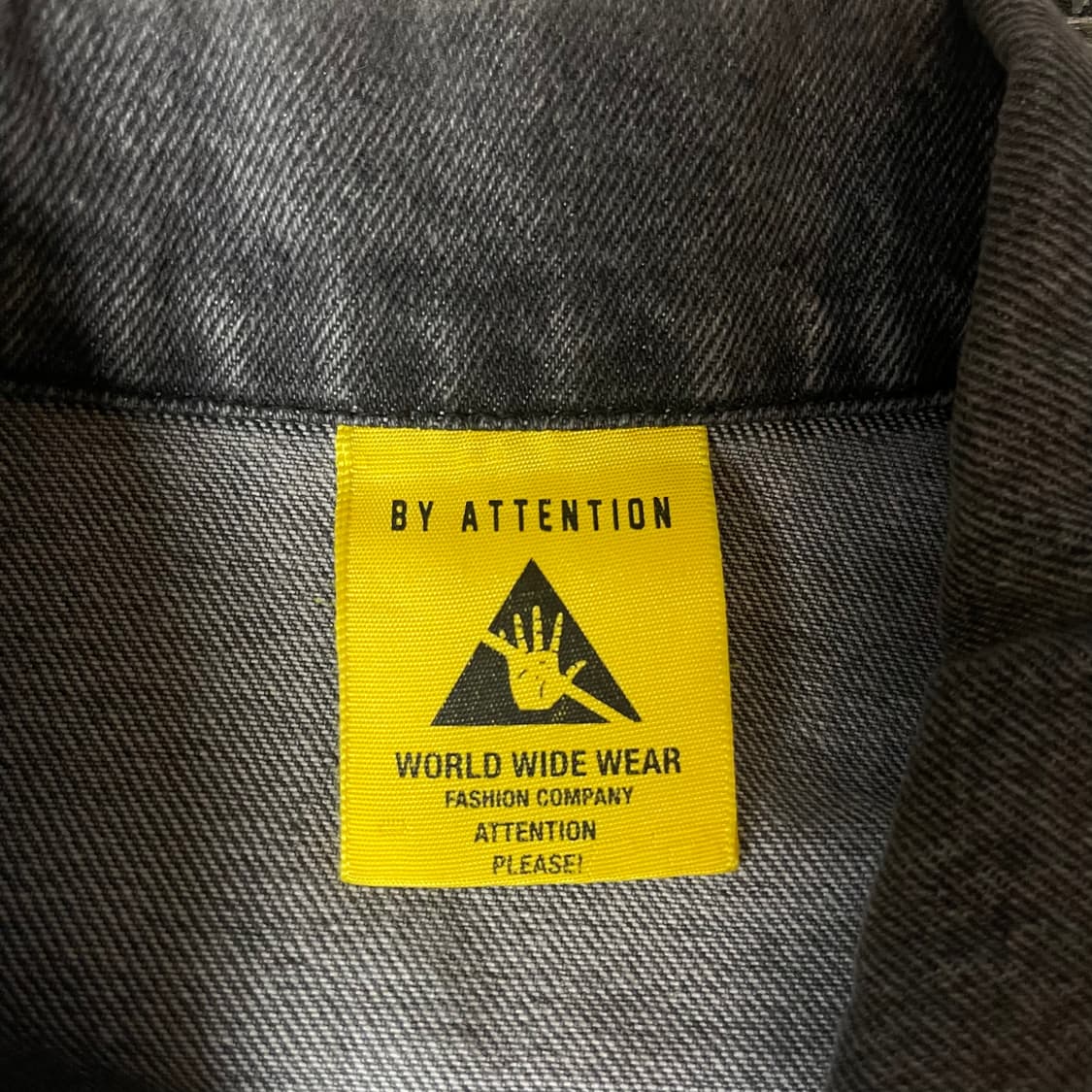 ATTETION 빈티지 흑청 투포켓 자켓 상품이미지4